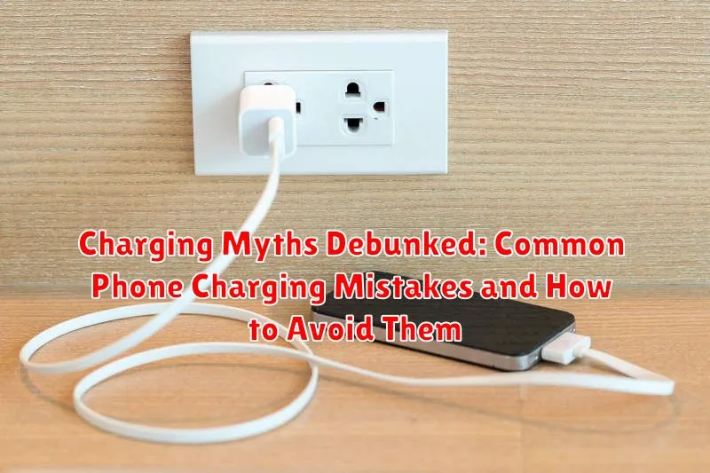 Charging Myths Debunked: Common Phone Charging Mistakes and How to Avoid Them