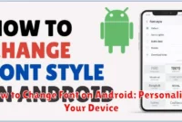 How to Change Font on Android: Personalize Your Device