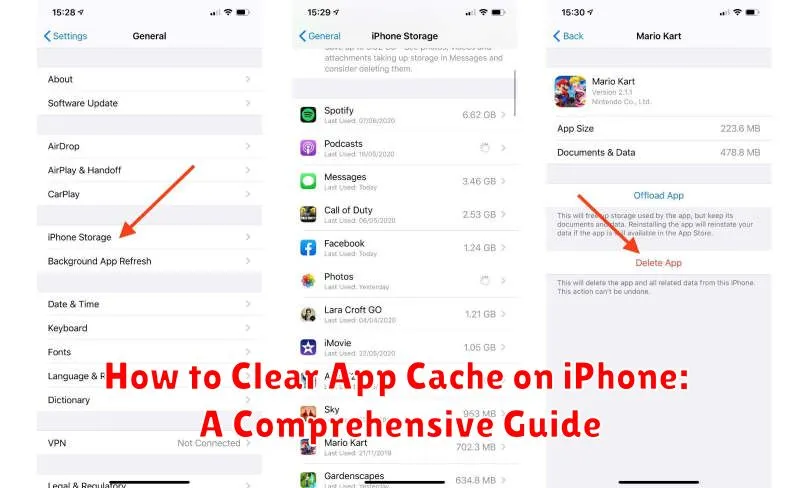 How to Clear App Cache on iPhone: A Comprehensive Guide