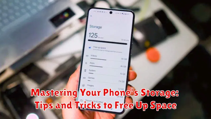 Mastering Your Phone's Storage: Tips and Tricks to Free Up Space